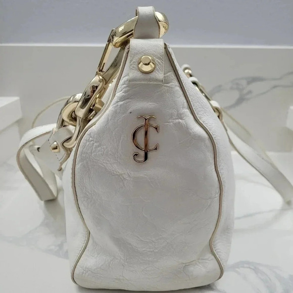 Juicy Couture 100% Genuine Cowhide Leather Satchel - Picture 7 of 16